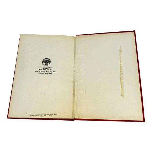 Purity Cookbook Livre de Cuisine Red Gold 1945 Edition HC Francais French - Picture 12 of 13